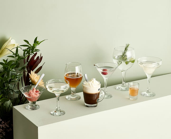 Café Champagnerglas 23,5cl, Klar Aida