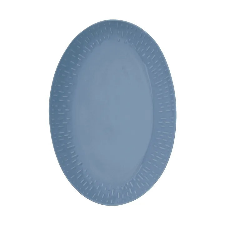 Confetti Ovales Servierplatten-Tablett - Blueberry, 25,5×36 cm - Aida