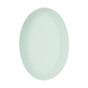 Confetti Ovales Servierplatten-Tablett - Pistazie, 25,5 x 36 cm - Aida