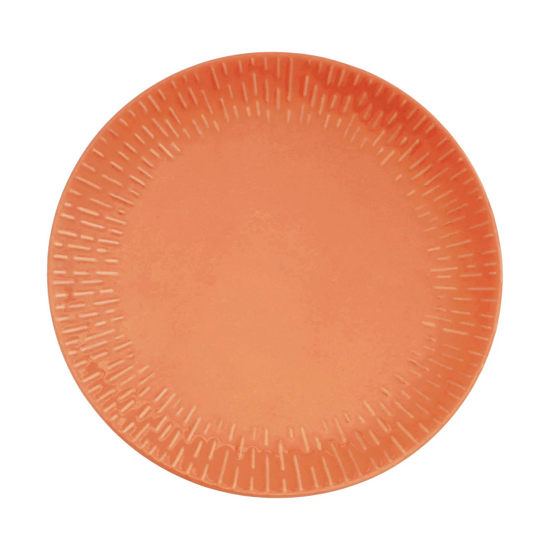 Confetti Teller, Apricot, Ø27,5 cm Aida