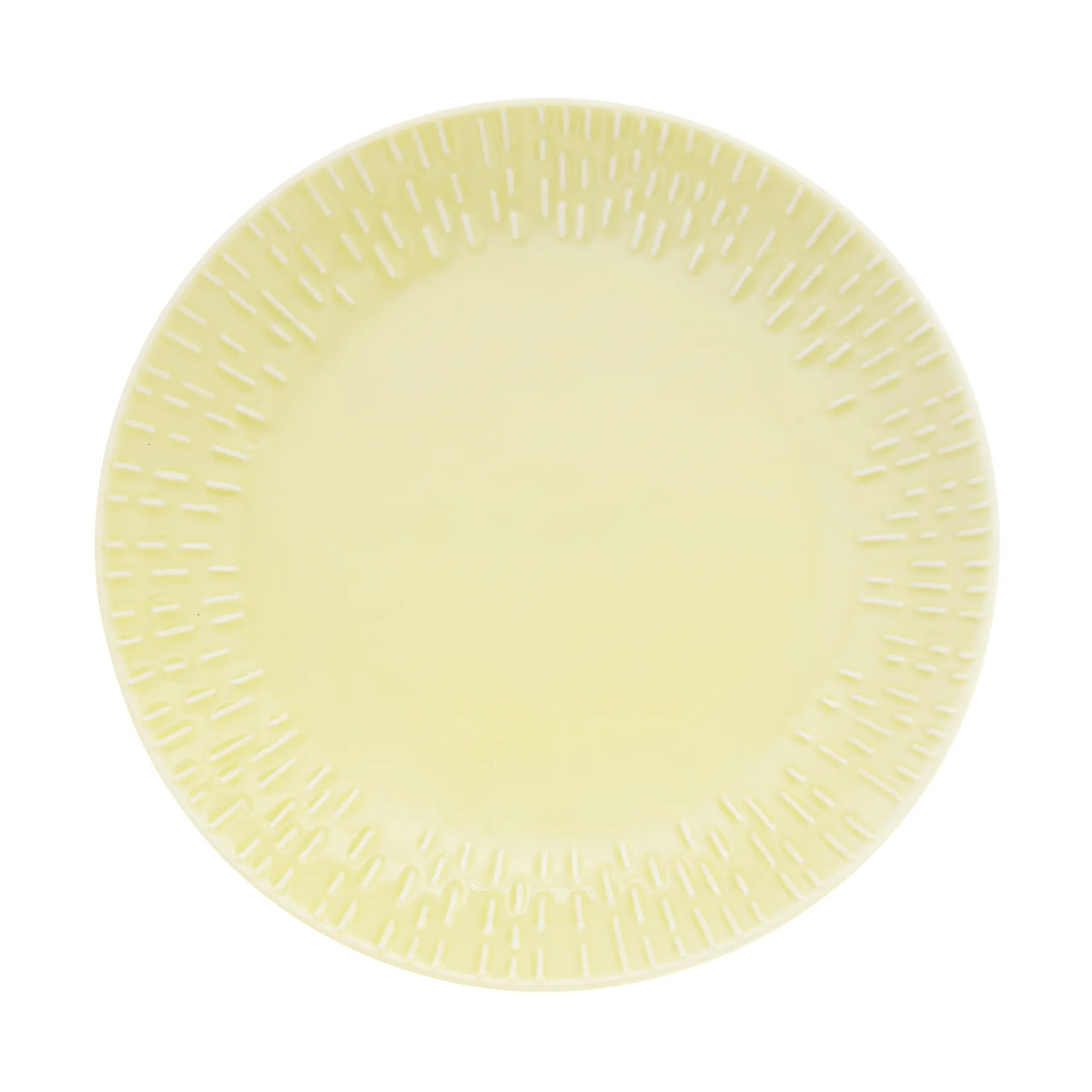 Confetti Teller, Lemon, Ø21 cm Aida