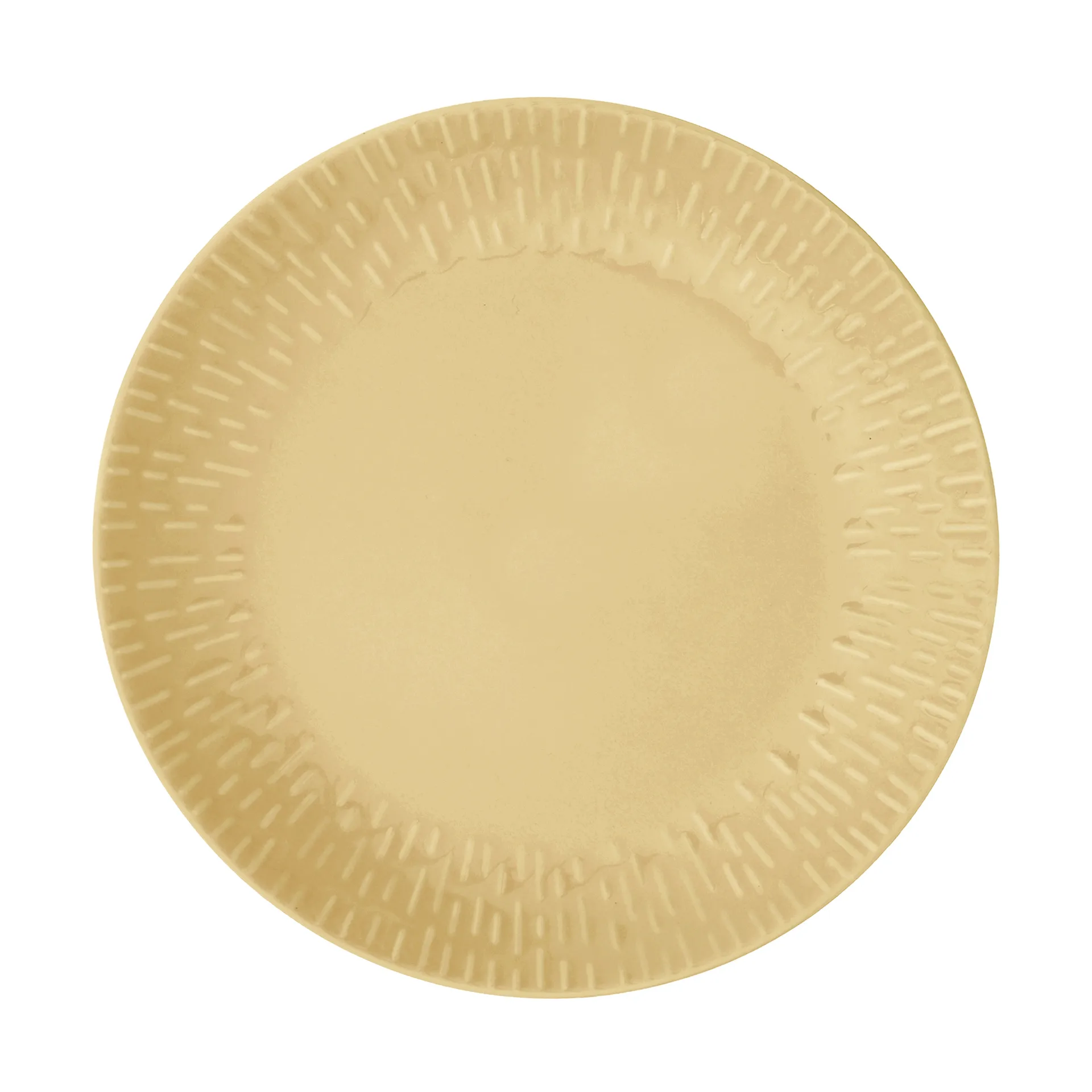 Confetti Teller, Mustard, Ø24 cm Aida