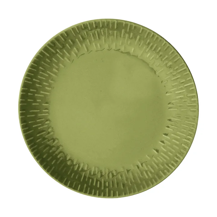 Confetti Teller - Olive, Ø24 cm - Aida