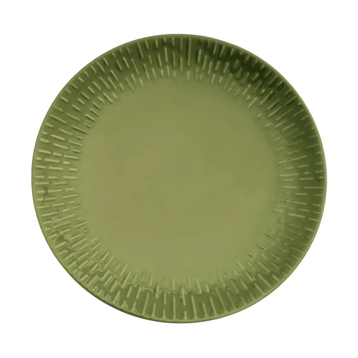 Confetti Teller - Olive, Ø27,5 cm - Aida