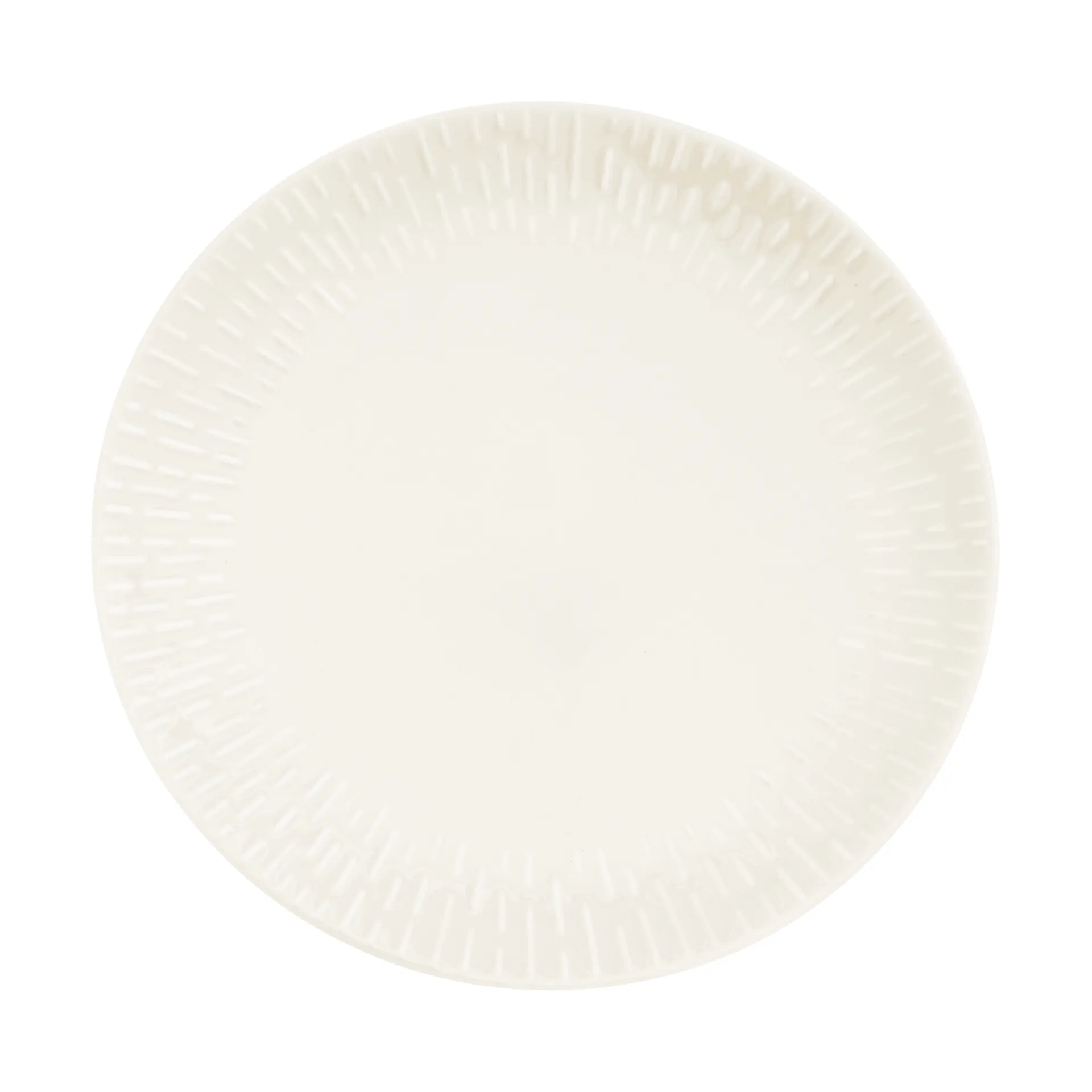 Confetti Teller, Vanilla, Ø27,5 cm Aida