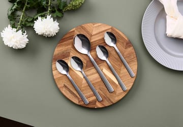 Groovy Besteckset 5-teilig - Edelstahl - Aida