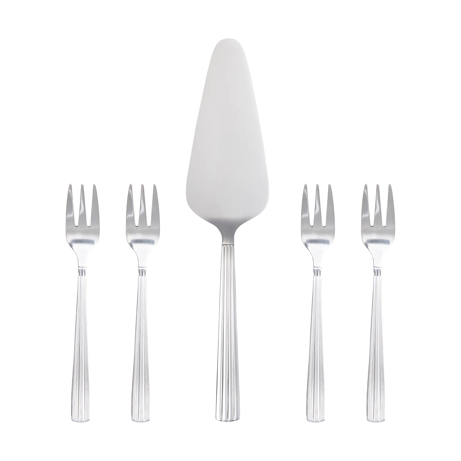 Groovy Kuchenbesteck Set 5-teilig, Edelstahl Aida