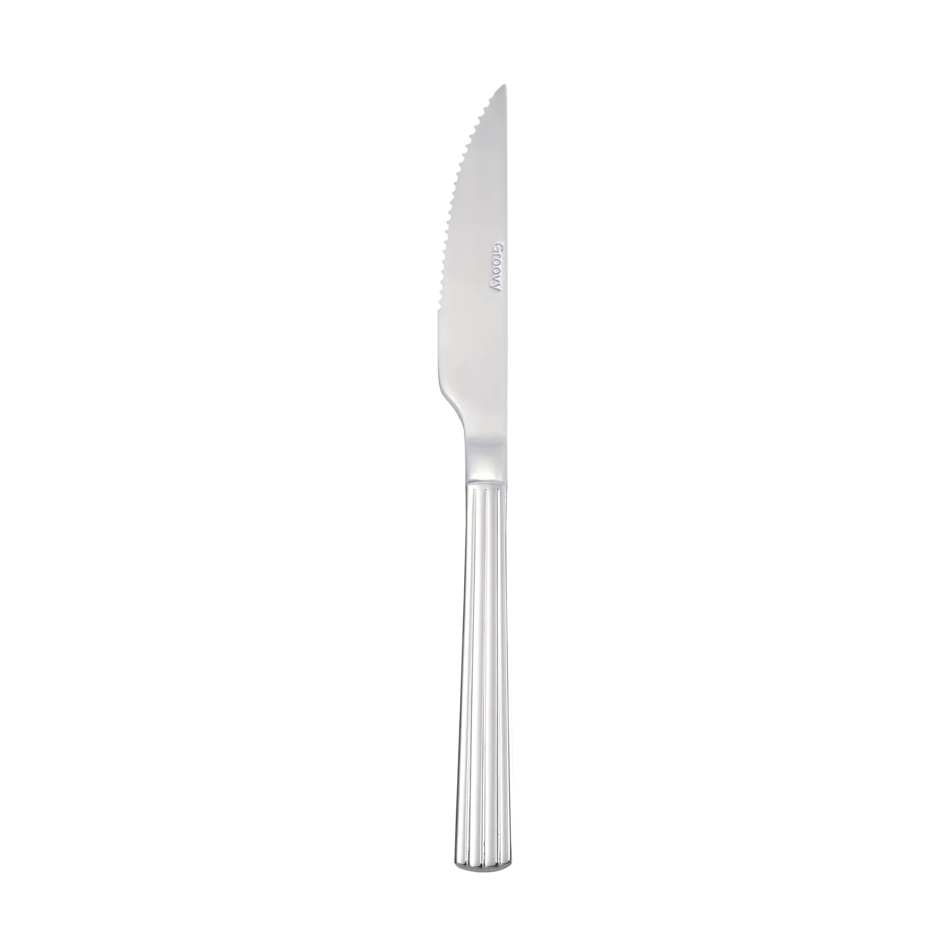 Groovy Steakmesser, Edelstahl Aida
