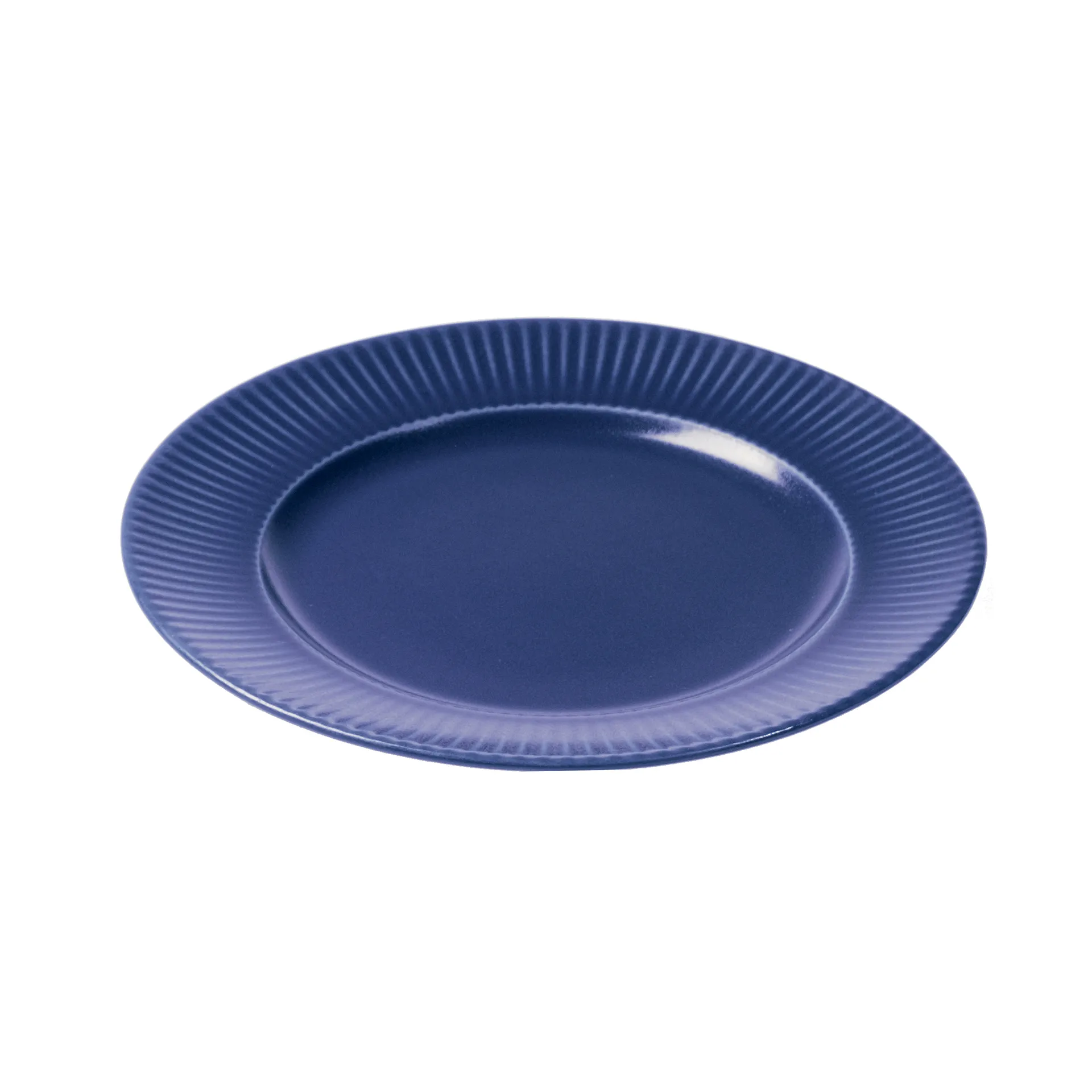 Groovy Teller Ø 21cm, Blau Aida