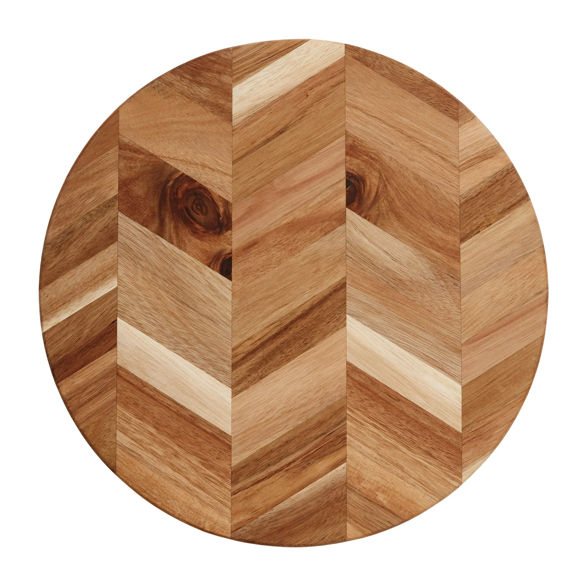 HeeRing bone Schneidebrett Ø30cm, Akazie Aida