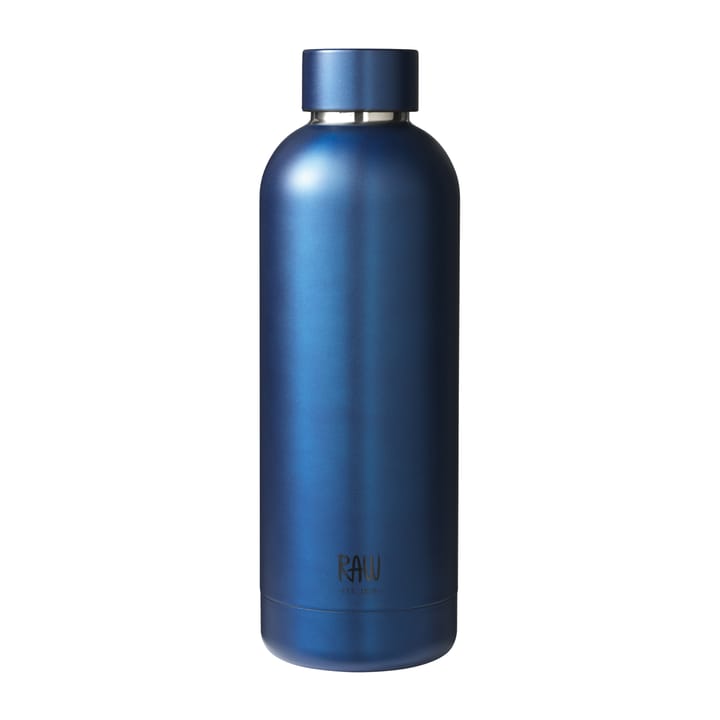 Raw Isolierflasche 0,5 l, Matt blau Aida