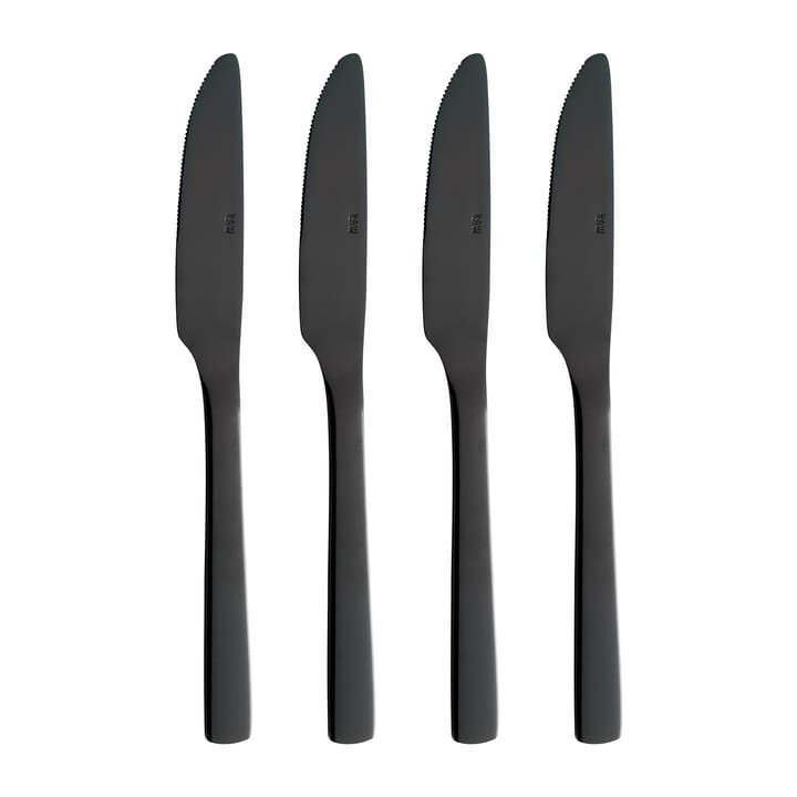 Raw Messer 4er Pack, Schwarz Aida