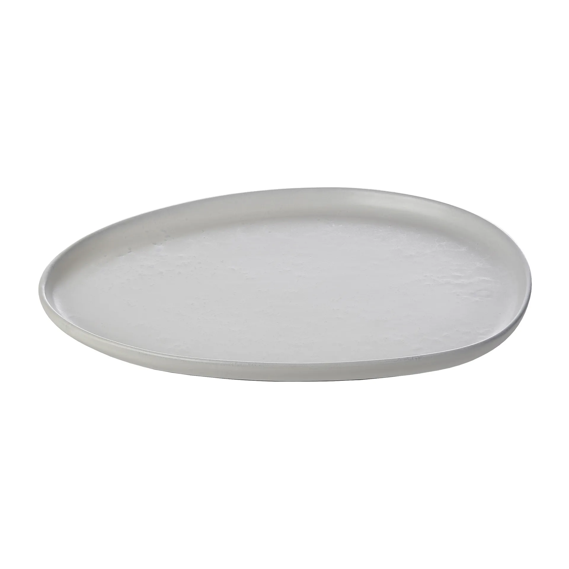 Raw Organic Lunchteller 24 x 21cm, Arctic White Aida