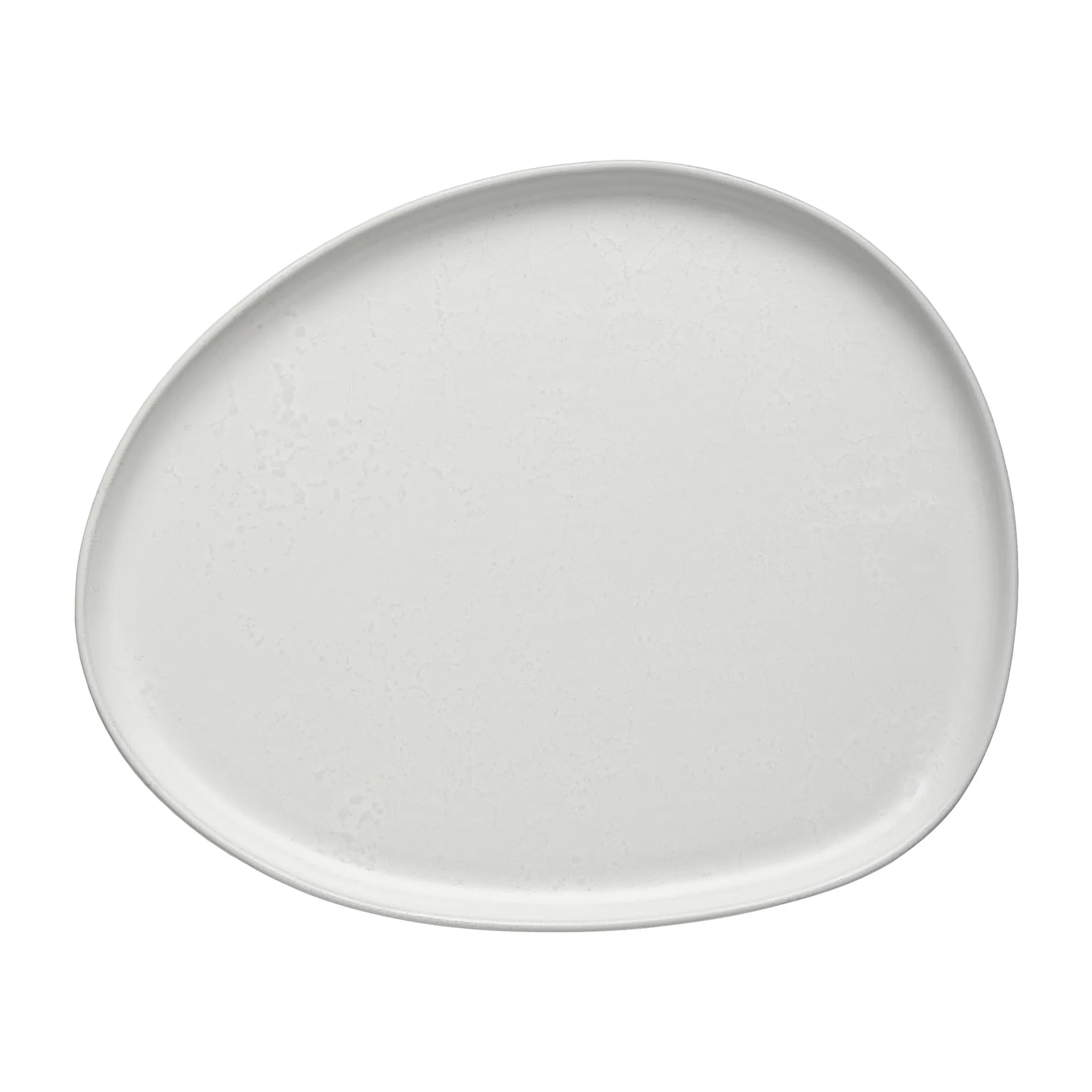 Raw Organic Lunchteller 24 x 21cm, Arctic White Aida
