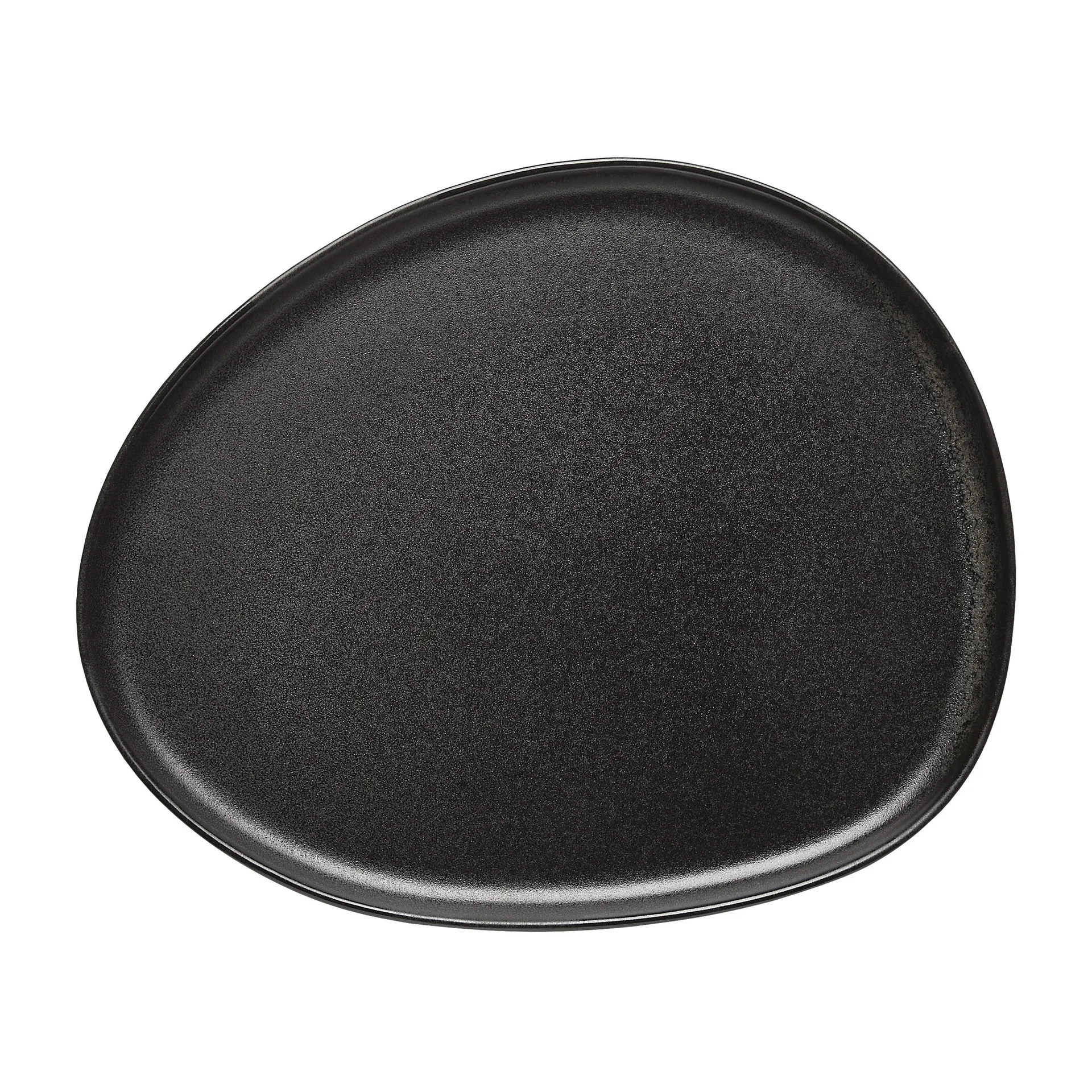 Raw Organic Lunchteller 24 x 21cm, Titanium Black Aida