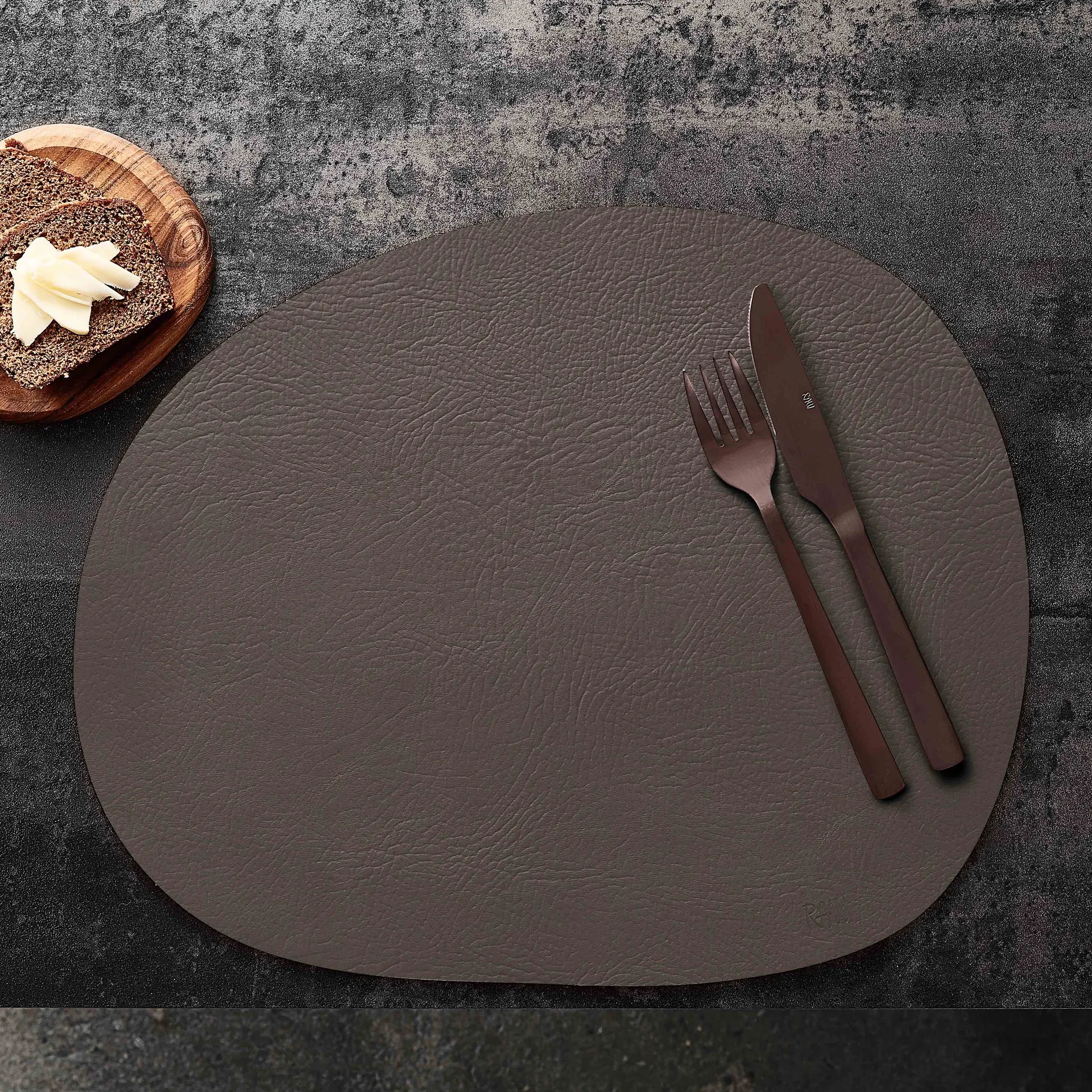 Raw Platzdecke Leder, Clay buffalo Aida
