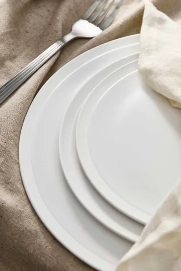 Raw Teller Ø 20cm - Reines Porzellan - Aida
