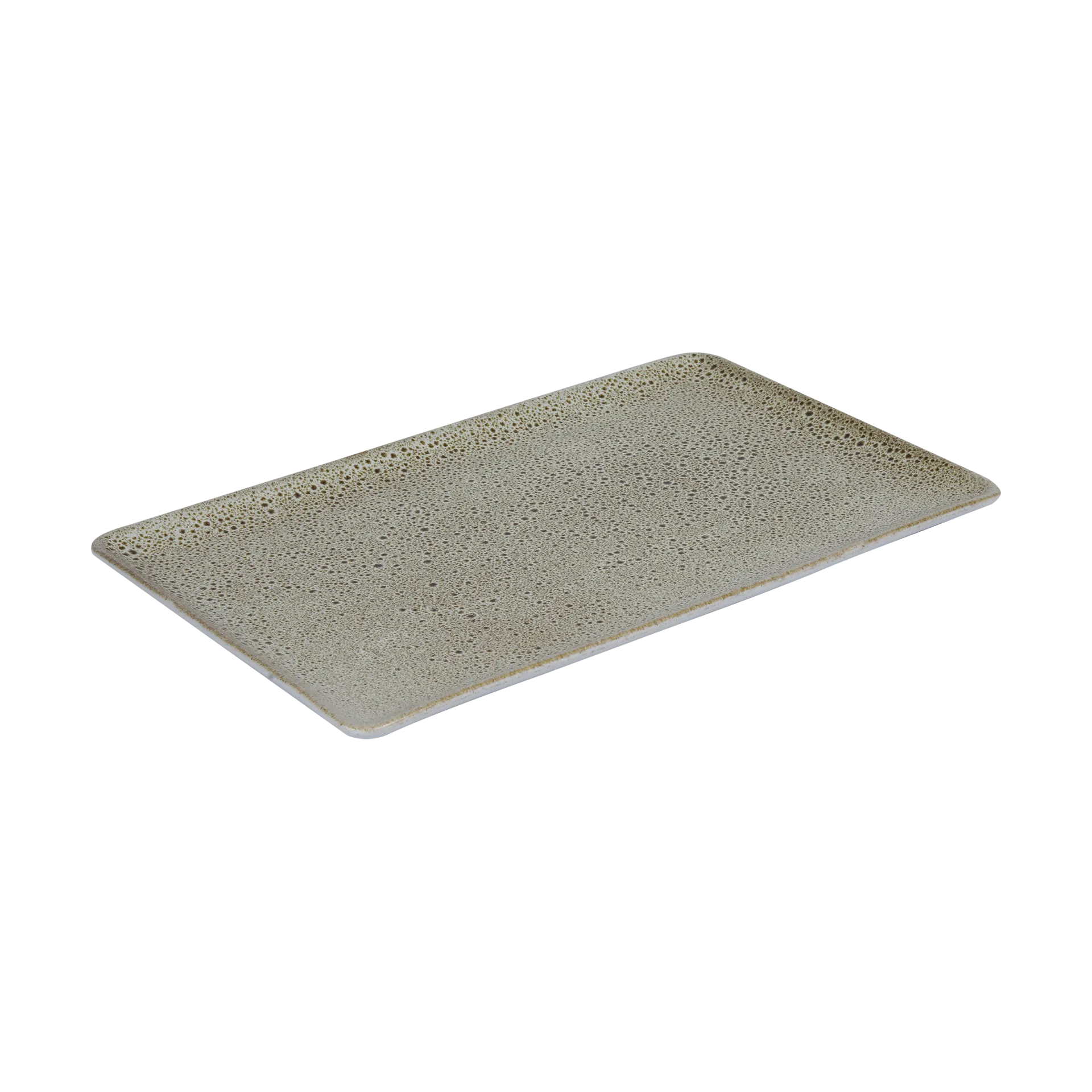 Raw Teller 31,5 x 20cm, Sandy beige Aida