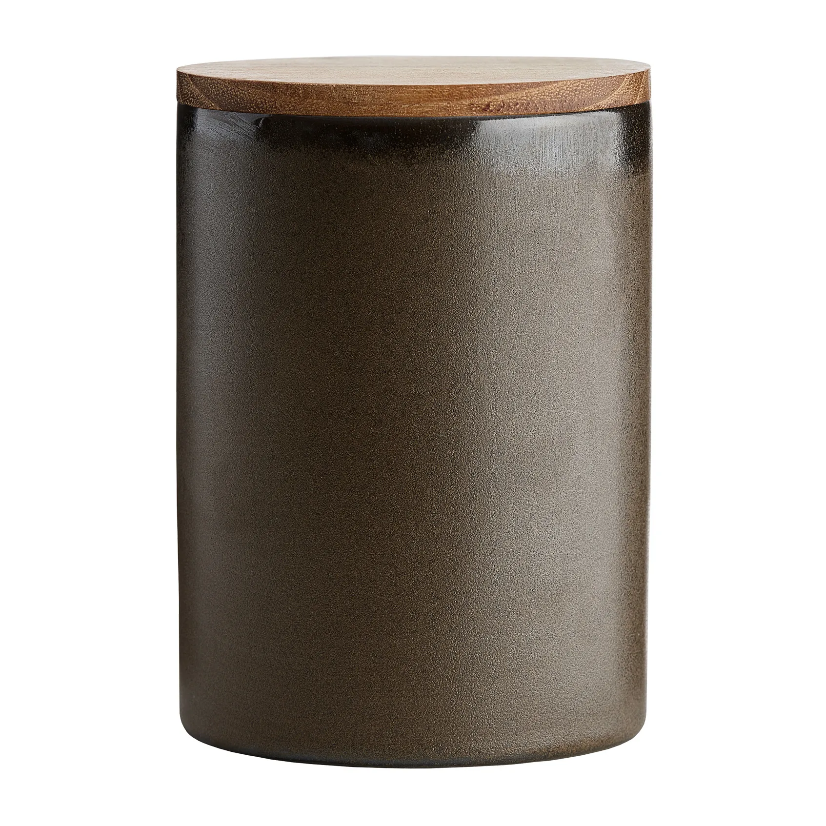 Raw Verwahrungsdose mit Deckel 15cm, Metallic brown Aida
