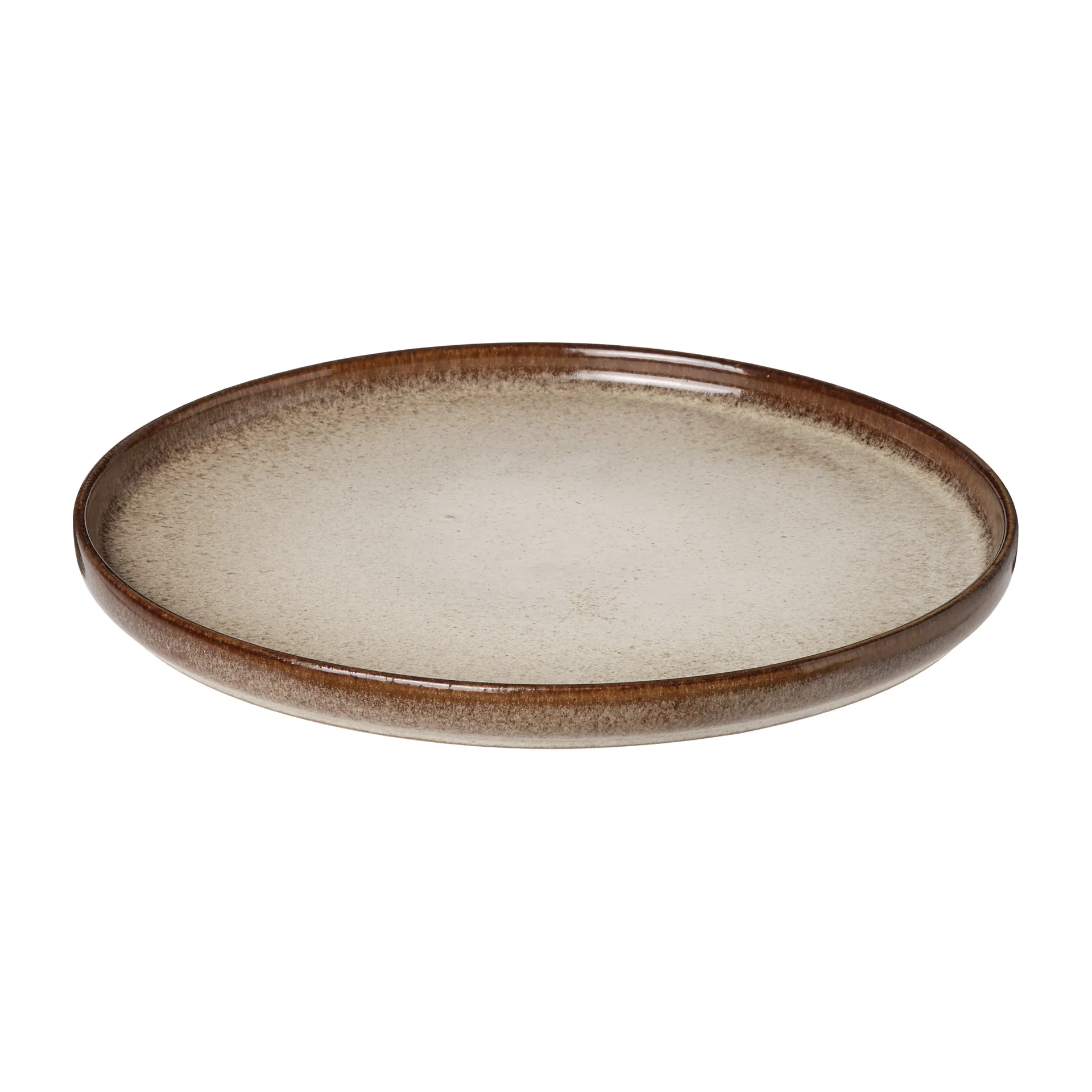 Søholm Sonja Teller Ø27cm, Brown Aida