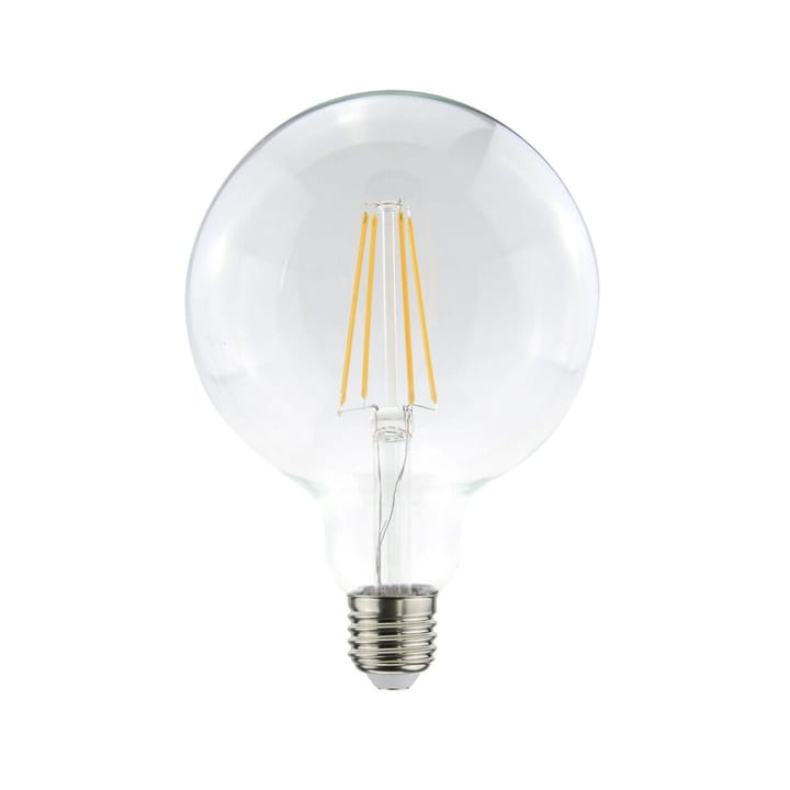 Airam Filament LED 3-Stufen dimmbare-glob Glühbirne, Klar, mit Speicher, 125mm e27, 7w Airam