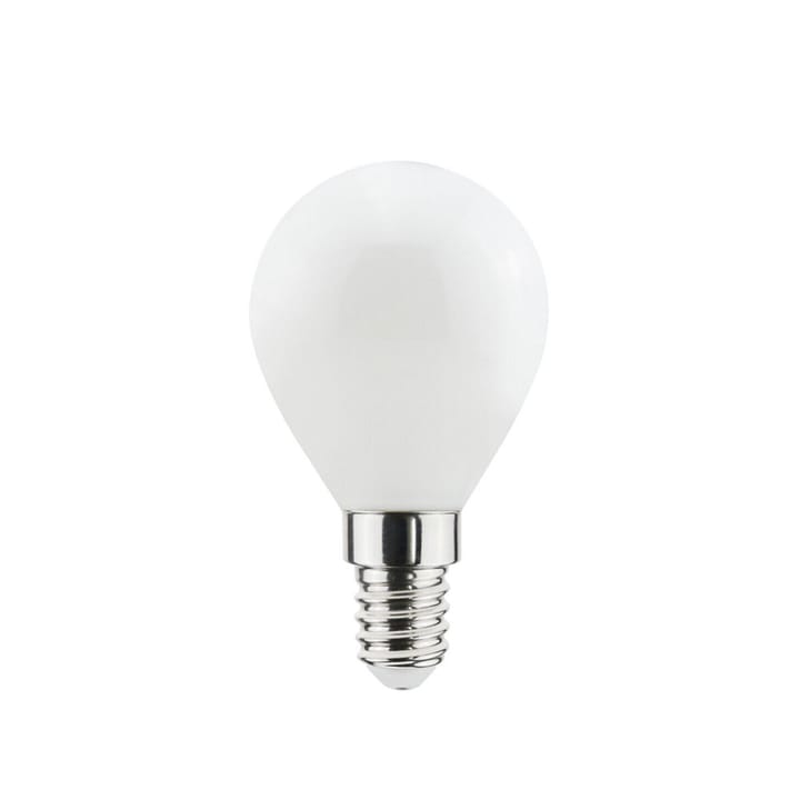 Airam Filament LED dim to warm-ball E14 Glühbirne, Opal, p45 Airam