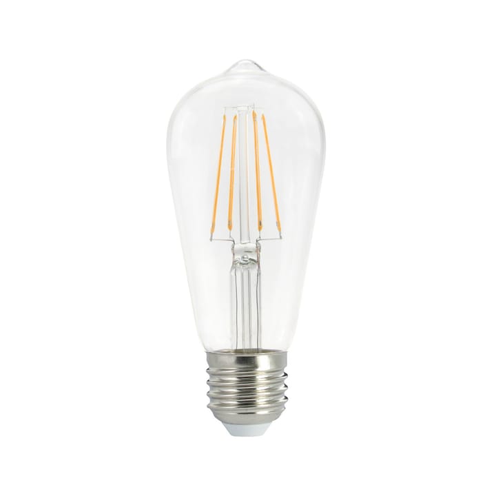 Airam Filament LED Edison Glühbirne, Klar-dimmbar-4-flammig e27-5w Airam