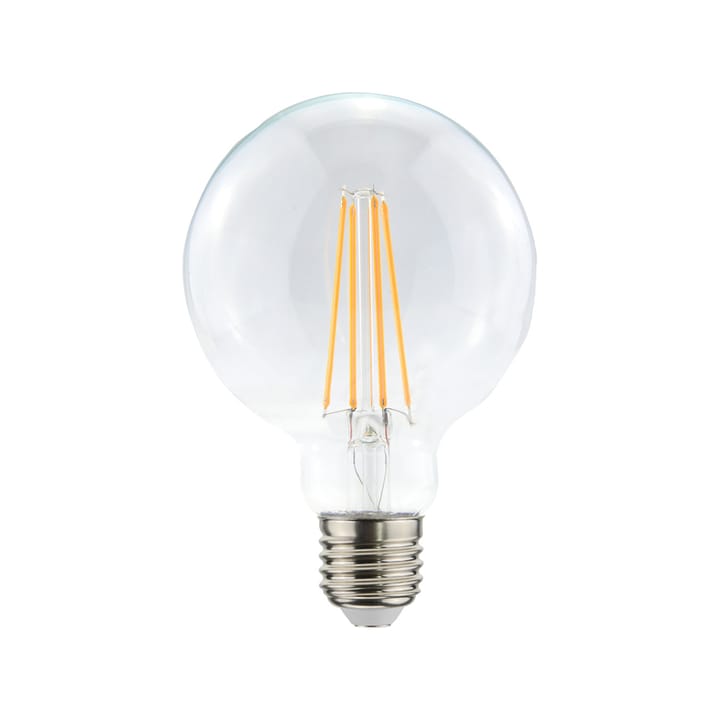 Airam Filament LED-glob 95mm Glühbirne, Klar, dimmbar e27, 4w Airam