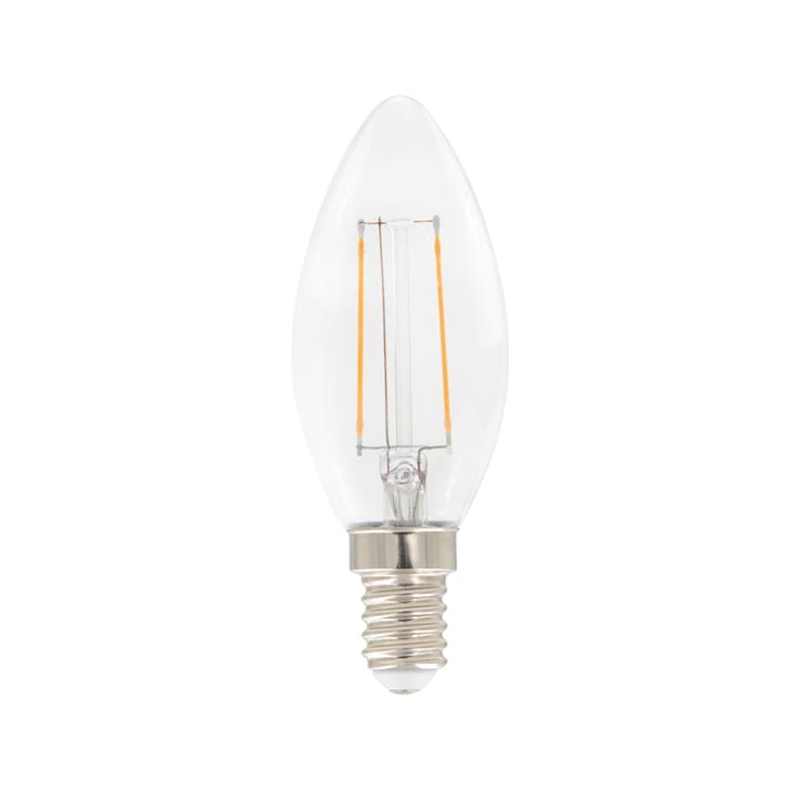 Airam Filament LED- Kerzen C35 Glühbirne, Klar, dimmbar e14, 3w Airam
