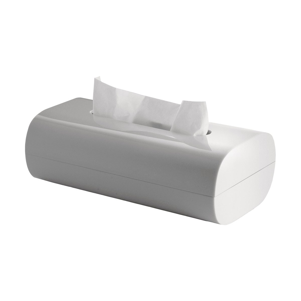 Alessi Birillo Serviettenbox 24x13 cm Weiß
