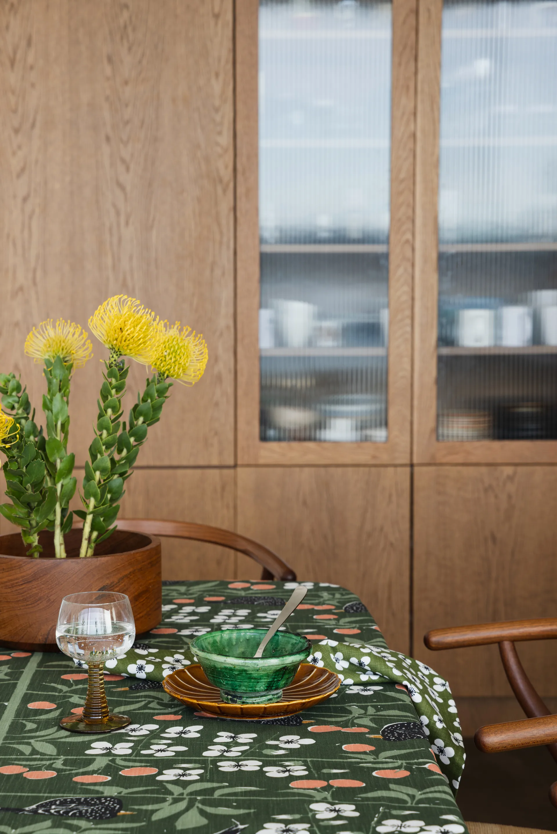 Belle Amie Tischset 2-teilig, Dunkelgrün, 34x45 cm Almedahls