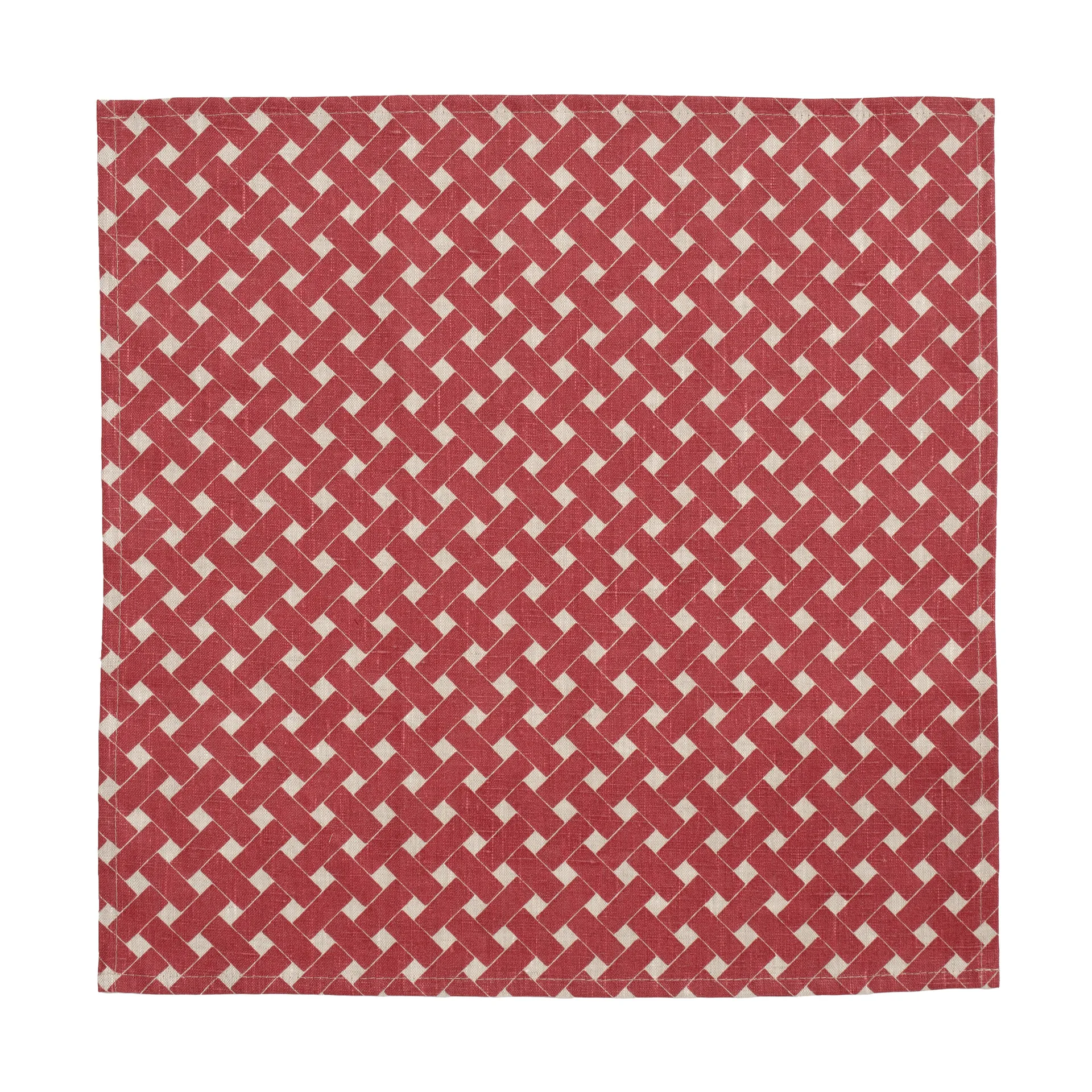 Korg Serviette 45x45 cm 2er-Pack., Rot Almedahls