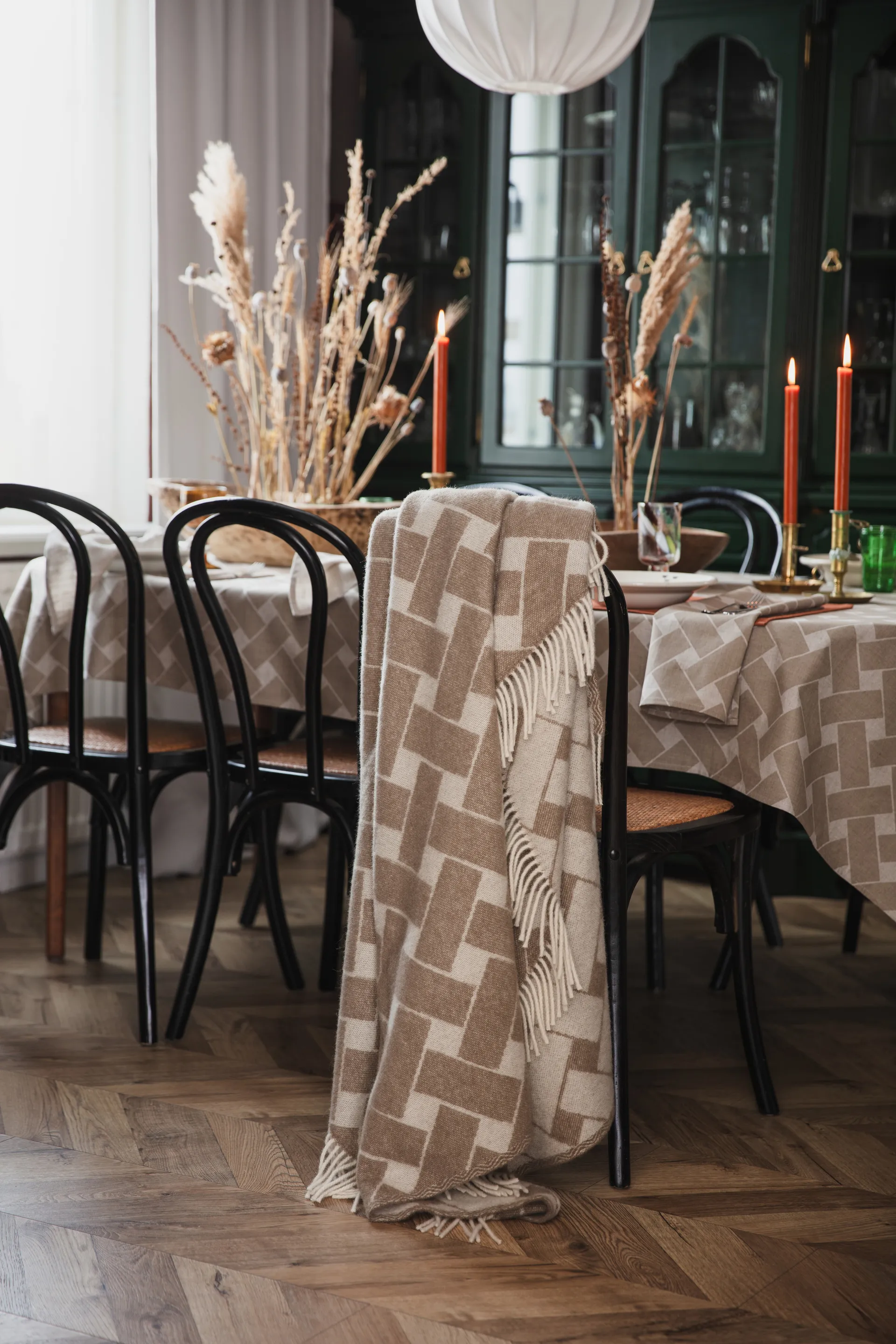 Korg XL Serviette 45x45 cm 2er-Pack, Natur-Taupe Almedahls