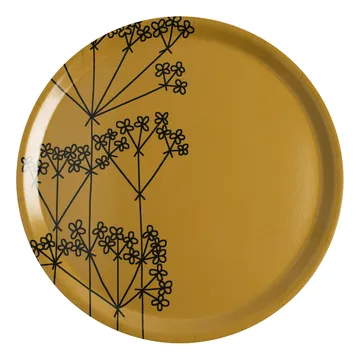 Picknick Elements Tablett Dill Ø38 - Ocker - Almedahls