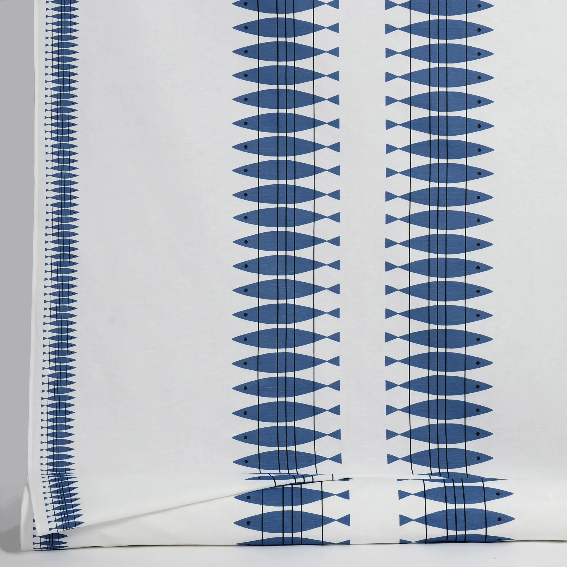 Sill Wachstuch Meterware, Blau Almedahls