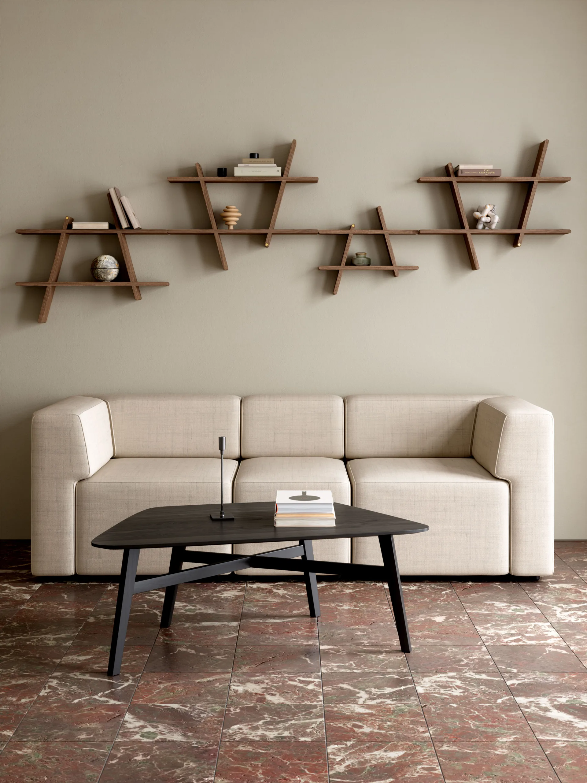 A-Shelf Wandregal Large 78x12x67 cm, Ash Andersen Furniture