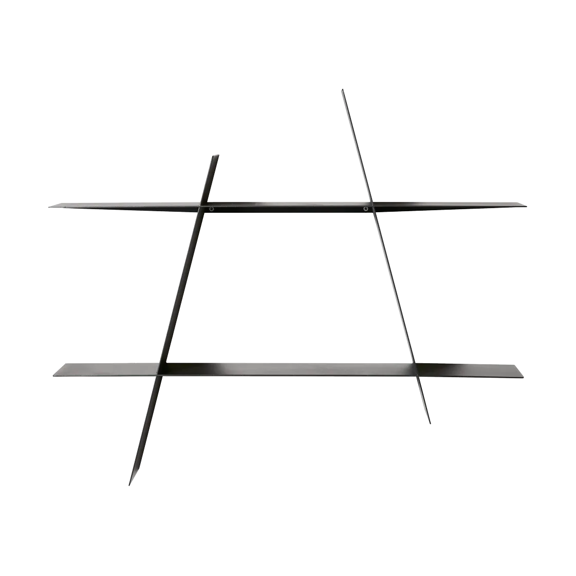 A-Shelf Wandregal Large 78x12x67 cm, Black Andersen Furniture