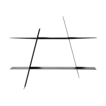 A-Shelf Wandregal Large 78x12x67 cm - Black - Andersen Furniture