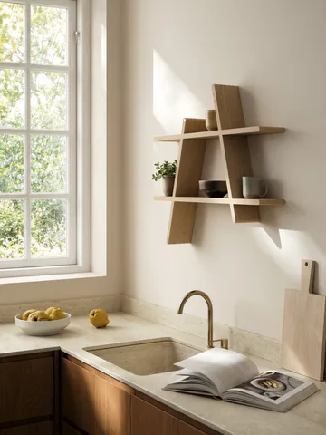 A-Shelf Wandregal Large 78x12x67 cm - Oak - Andersen Furniture
