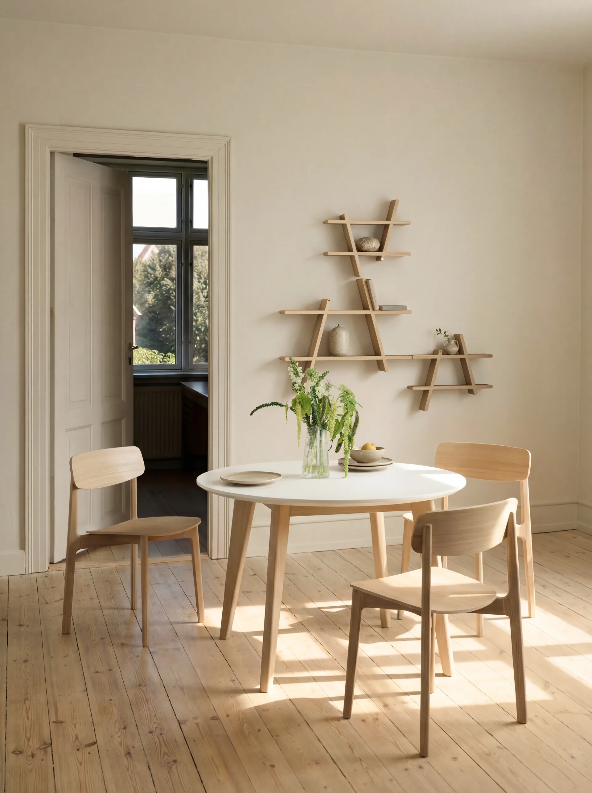 A-Shelf Wandregal Large 78x12x67 cm, Oak Andersen Furniture