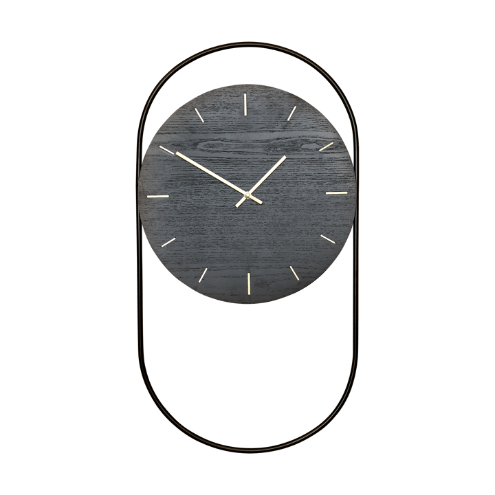 A-Wall Wanduhr 41x76 cm, Black-brass Andersen Furniture