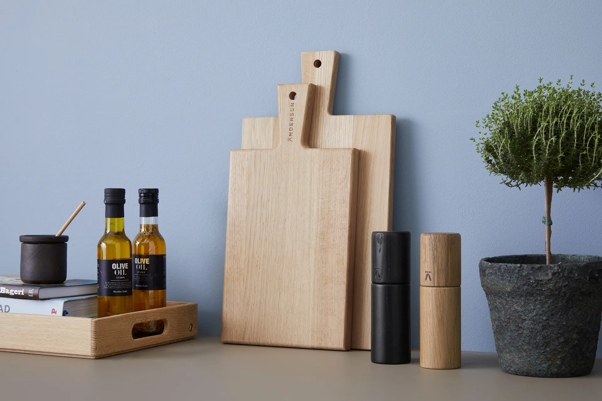 Andersen Salz-/Pfeffermühle 18 cm, Oak Andersen Furniture