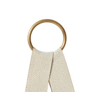 Andersen Ziegelhalter - Baumwolle-Messing - Andersen Furniture