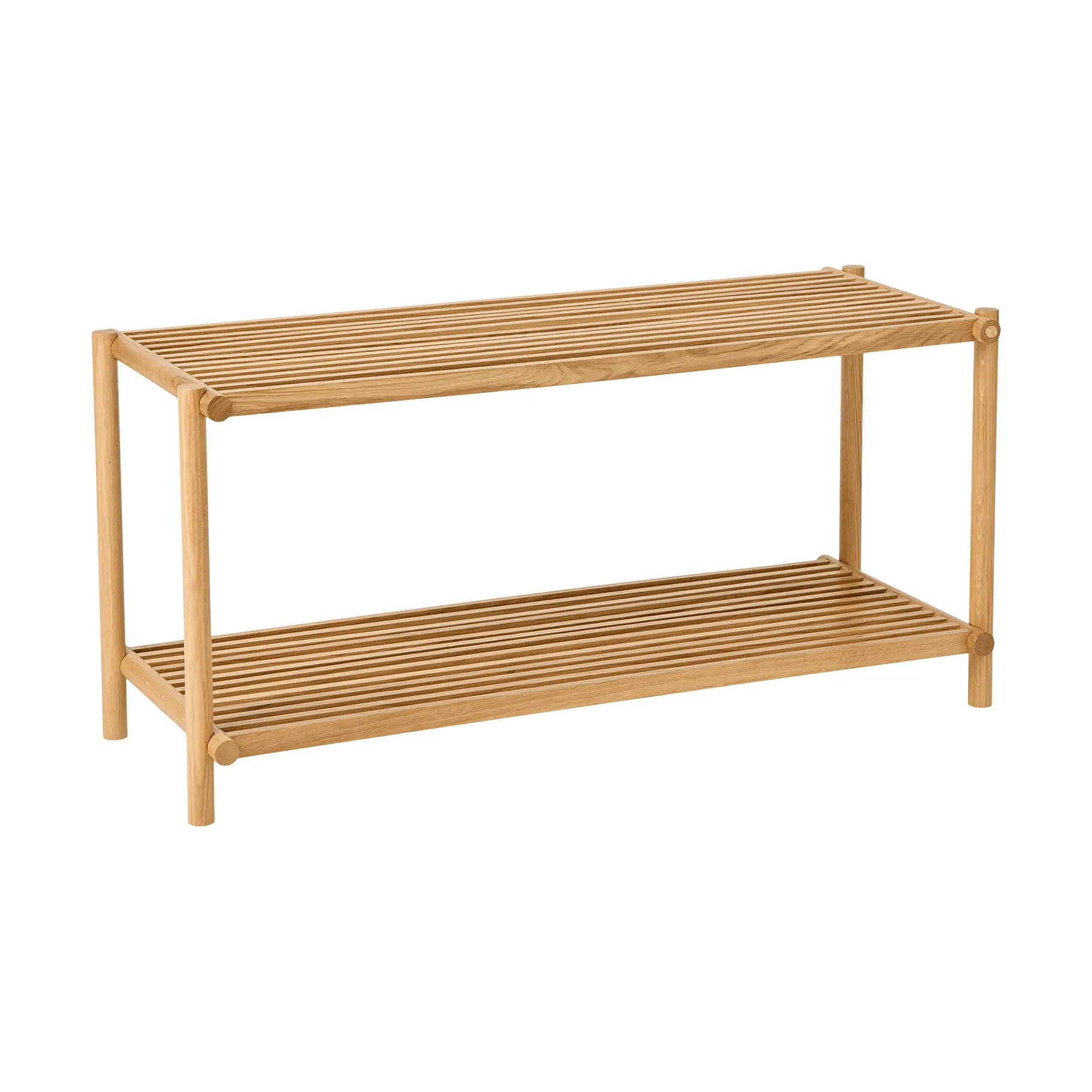 Column Schuhregal, Matt lackierte Eiche Andersen Furniture
