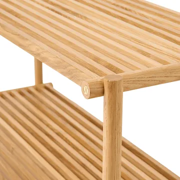 Column Schuhregal - Matt lackierte Eiche - Andersen Furniture