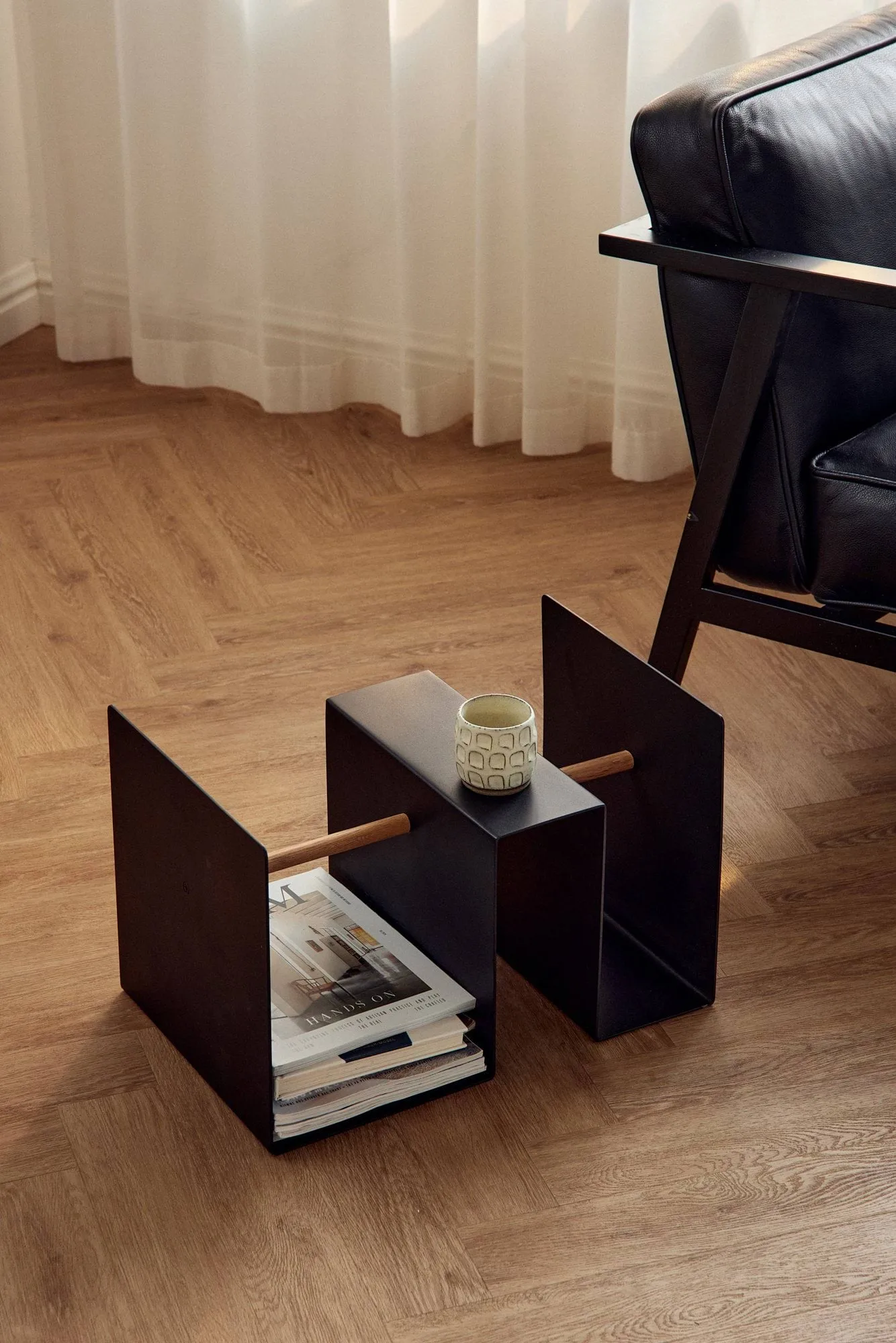 Edge Beistelltisch, Black (schwarz) Andersen Furniture