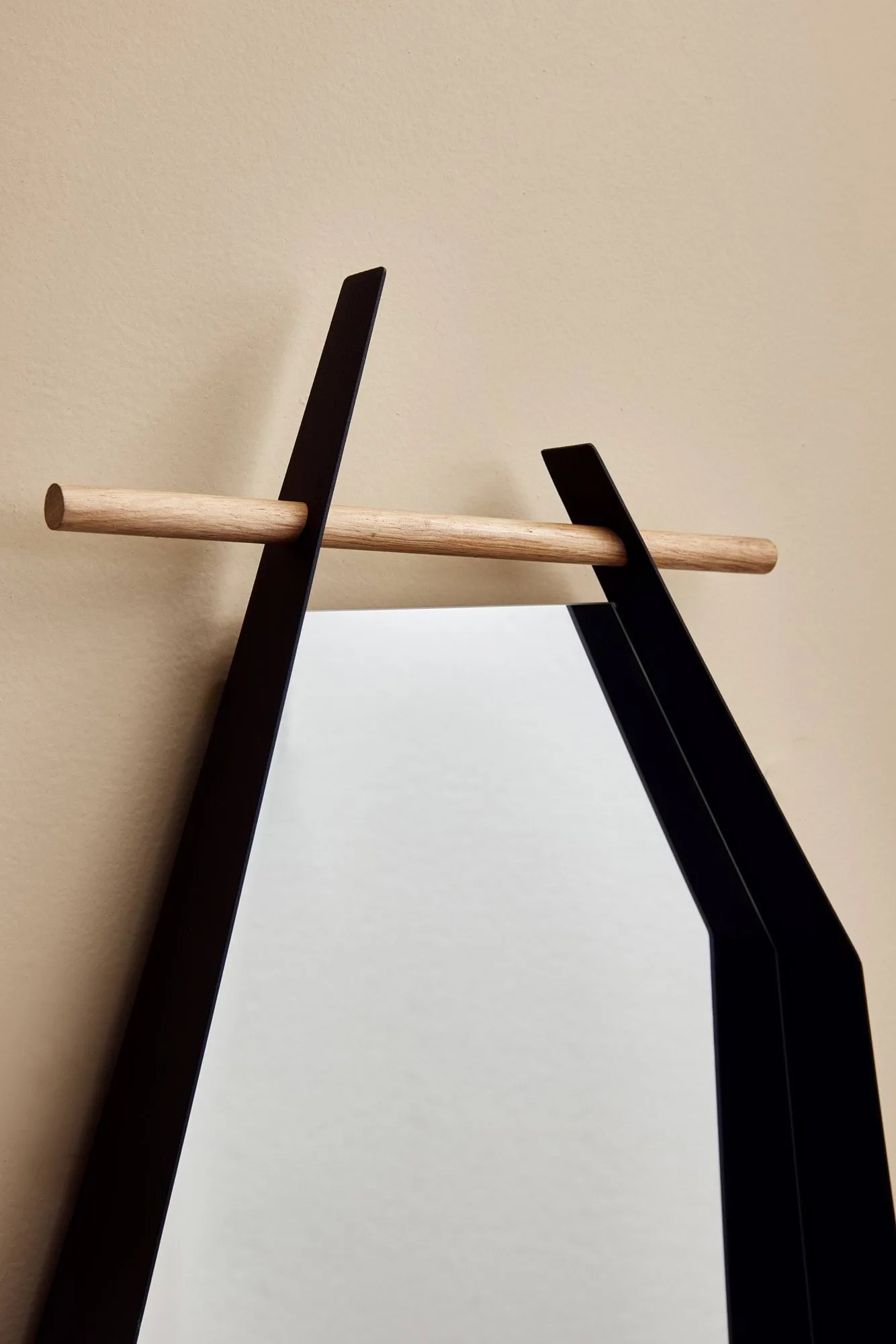 Edge Spiegel, Black (schwarz) Andersen Furniture