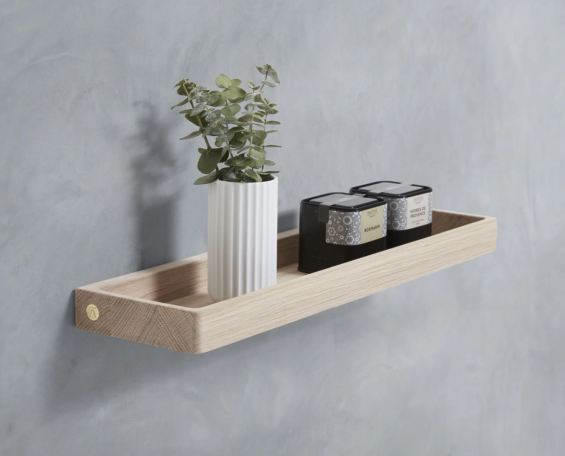 Shelf 10 Wandregal 32 cm, Lacquered oak Andersen Furniture