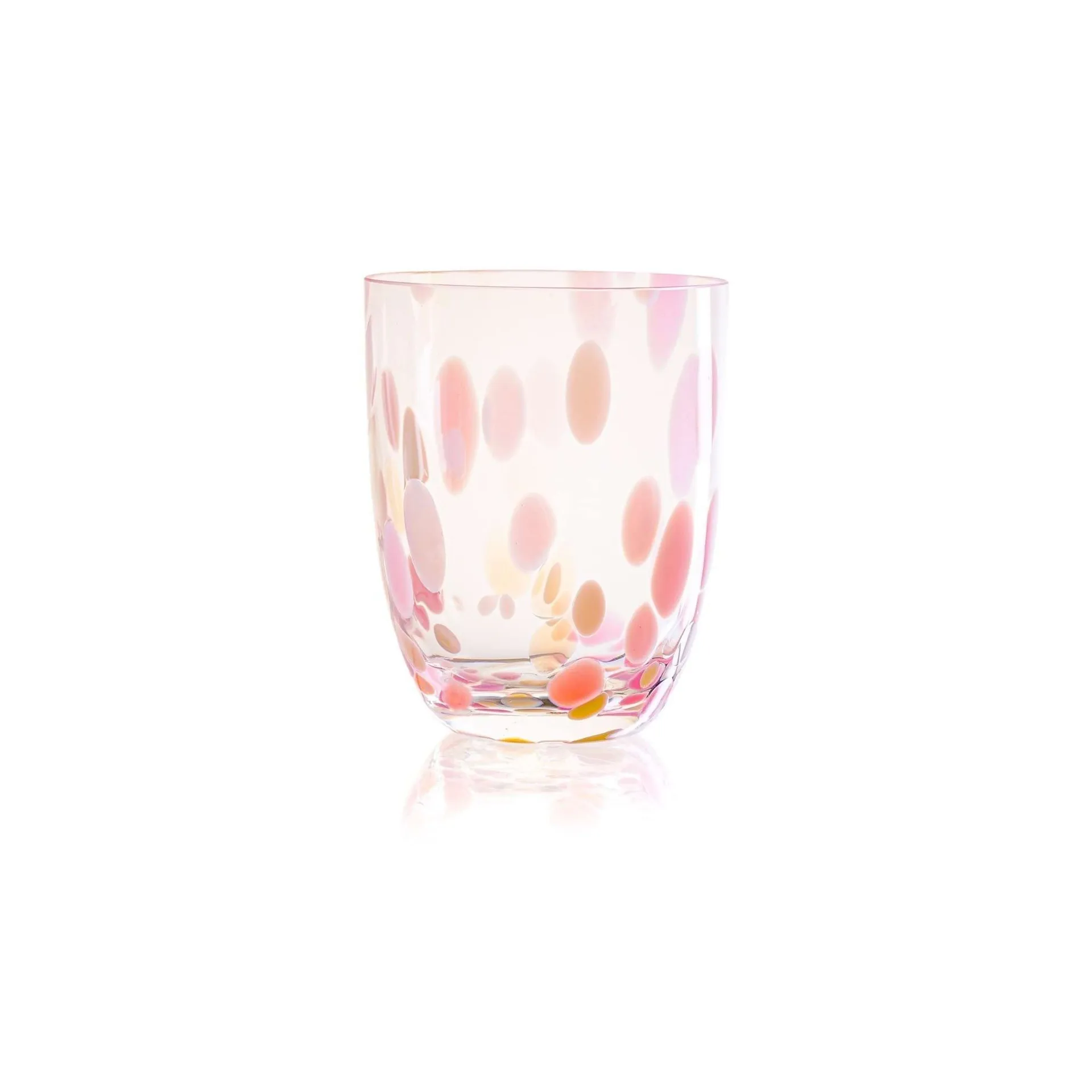 Big Confetti Trinkglas 25 cl, Rosa-vanille Anna Von Lipa