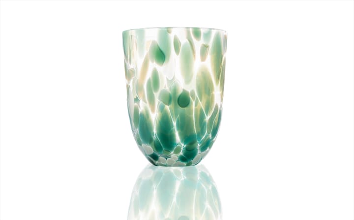 Big Confetti Trinkglas 25 cl - Smaragd - Anna Von Lipa